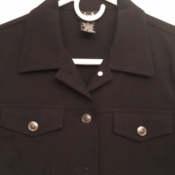 Black Sporty Jacket - Picture 4 of 7